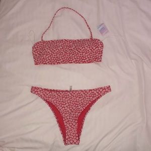 Two piece swimsuit set